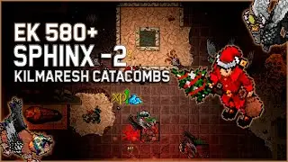 Sphinx -2 | Kilmaresh Catacombs | Knight 580+ | Tibia Global | EK Solo | BEST EXP / PROFIT | 2025
