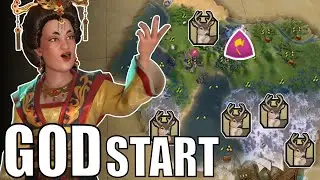 Civ 6 | This Is An Amazing Isolated Start &ndash; LET&rsquo;S CAUSE CHAOS &ndash; (#1 Deity Wu Zetian Civilization VI)