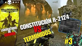 ¡Constitución R-2124 🔫 VS Termínidos! | Helldivers 2 | Laboratorio de Guerra (Ep. 3) Gameplay