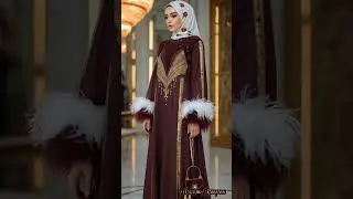 Deep Glamour💓💙 #dress #ai #abayas #dubai #fashion #style #fun #life #story