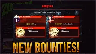 BOUNTIES NOW IN ZOMBIES! CONTRACTS ADDED TO INFINITE WARFARE ZOMBIES! (NEW UPDATE)