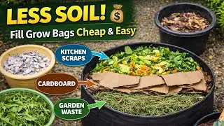 How to Fill Grow Bags Cheap & Easy 🌱 | Indian Terrace Gardening