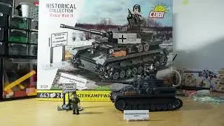 Cobi 3127 - Panzerkampfwagen IV Ausf. G #kwadratowytestuje #cobibricks