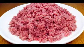 How To Make Homemade Mince Meat / Using A Blender / Easy, Fast & Perfect Result