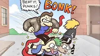 The Love Story of a Chin &ndash; Funny Comic Dub Nerd and Jock Comic 