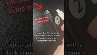 How I fixed the USB error on my VR headset. #ps4 #ps5 #Gamers #vrgaming #usbwire