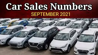 Car Sales Numbers | September 2021 | YOY Growth and Market Share