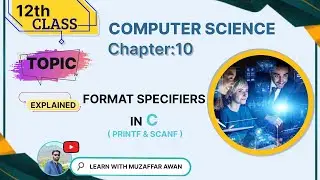 👉 Format Specifiers in C Language | printf & scanf | Complete Explanation in Hindi/Urdu