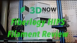 Fiberlogy HIPS Filament Review!