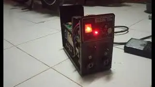 mencoba perbaiki travo las listrik lakoni 900w elektroda ditempel lampu oc nyala