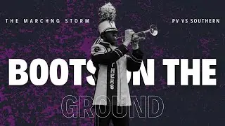 Boots on the Ground at SU | PVAMU Marching Storm | 2025