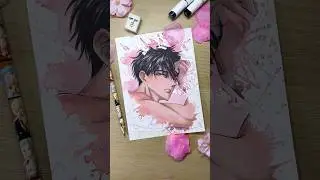 Drawing Jeong Taeui from Passion! #manhwa #passion #bl #yaoi #blmanhwa #ilayriegrow #art #shorts