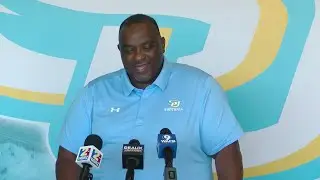 SU head football coach Terrence Graves previews season opener
