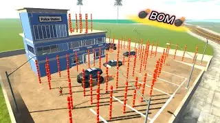 Franklin Apne City Ke Police Station Ko Bombay Se Udayega Indian Bike Driving 3D Game 