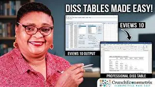(EViews10):Export Correlation Matrix Output to Excel, Word #tables #correlationmatrix #eviews