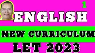 ENGLISH MAJOR NEW CURRICULUM (LICENSURE  EXAMINATION  FOR  TEACHERS)  LET  2023  FINAL COACHING 1