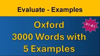 Evaluate - Examples