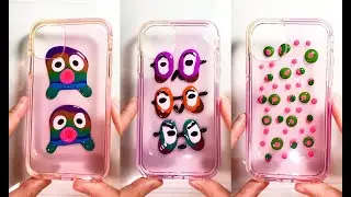 Painting a Phone Case with 10+ Colors 🌈✨ Ultra Satisfying