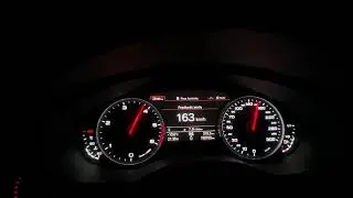 Audi A7 3.0 TDI 245 hp 100-200 km/h Acceleration Stock