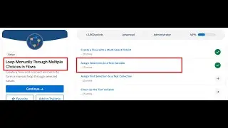Assign Selections to a Text Variable | Loop Manually Through Multiple Choices in Flows | Salesforce