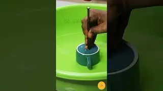 The perfect way to make a hole in a glass without breaking it