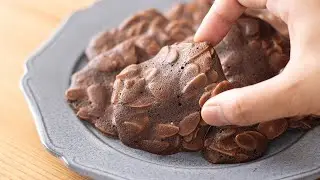 卵白が余ったらこれ!ココア・チュイルの作り方 Tuiles aux chocolat｜HidaMari Cooking
