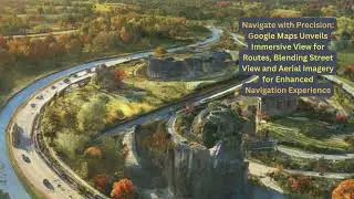 Navigate with Precision Google Maps Unveils Immersive View for Routes, Blending Street View