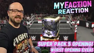 Superstar Series 5 Superpack Opening… Absolute Disaster | WWE 2K25 | MyFaction