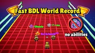 Fast Block Dash Legendary (No abilities) World Record🗽