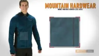 Mountain Hardwear Monkey Man Grid II Hooded Fleece Jacket - Polartec&reg; Thermal Pro&reg; (For Men)