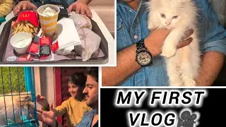 My First Vlog! Pet Shop, McDonalds & Fun Moments | Arbazvlogger26
