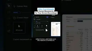 The BEST-LOOKING Screen Recordings Have Buttery-smooth Cursor Movements! #shortclips