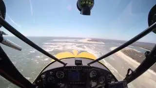 Cubcrafter's Carbon Cub on Southern New Jersey's Coastline