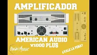 Amplificador de sonido AMERICAN AUDIO
