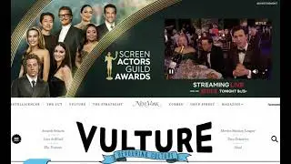 Netflix SAG Awards Prelude