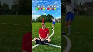 Michiel Callebaut. 🆚 C&eacute;line Dept. Multi-Ball Precision Challenge🤕🥶