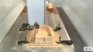 Wood moulds wood patterns milling by CNC Router machine SF1530 model