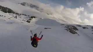 Hike and Fly auf den Prodkamm im Skigebiet Flumserberg