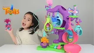 TROLLS Pod'ular Troll Tree TROLLS PARTY with Poppy!