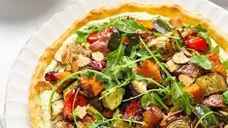 Summer Roast Vegetable Tart Recipe
