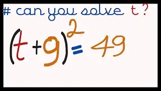 Can you solve for this t=? |Entrance Exam|Maths Olympiad.