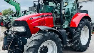 Case MAXXUM 140 Multicontroller , 175 KM, przedni TUZ i WOM, prezentacja, pneumatyka, for sale