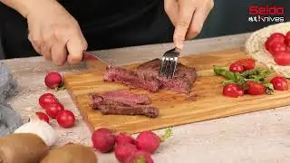 Meet the Awabi Series Serrated Steak Knives | Seido Knives