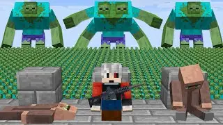 1000$ MUTANT K&Ouml;Y SALDIRISI - Minecraft