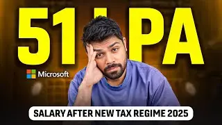 Reality of Microsoft 51LPA after NEW TAX REGIME 2025