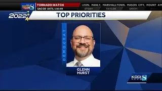 Glenn Hurst discusses his top priorities