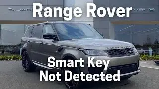 How To Start A 2020 Range Rover Sport Using The Emergency Start Function