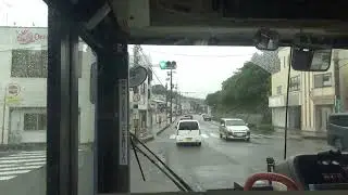 20230710v　サンデン交通　前面展望　唐戸→川棚駅