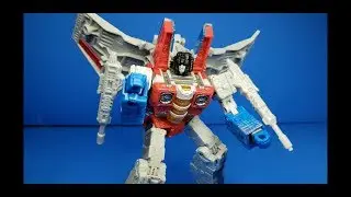 Transformers War for Cybertron WFC Siege VOYAGER CLASS STARSCREAM [Cdog Cdog Review]