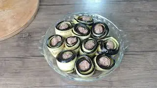 Stuffed Eggplant with Minced Meat and Tomatoes (20-Minute Dinner)